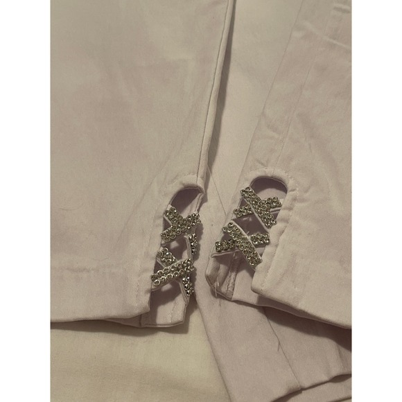 NWT 89th Madison White Dress pants comfort waist ankle length Women Sz 22 NWT - Picture 10 of 10